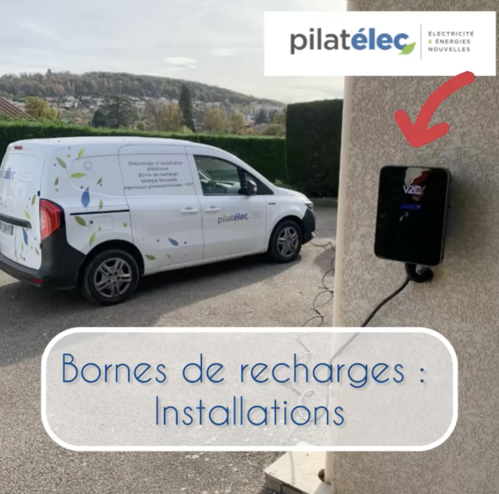 installation de bornes de recharge électrique